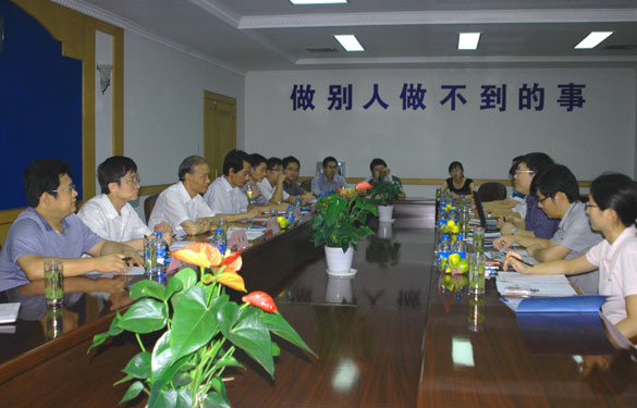 國(guó)核工程有限公司領(lǐng)導(dǎo)、專家來(lái)上上集團(tuán)考察