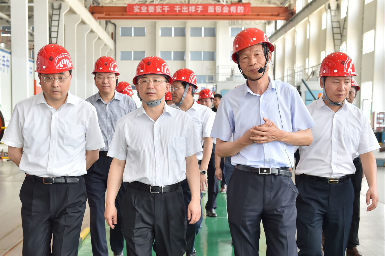 吳政隆省長鼓勵上上電纜：“精、專、特、外、創(chuàng)”戰(zhàn)略思路要繼續(xù)發(fā)揚光大