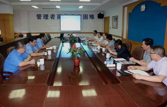 省經(jīng)信委電力能源處領(lǐng)導(dǎo)一行來(lái)上上電纜調(diào)研