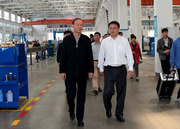 武進(jìn)區(qū)黨政代表團(tuán)來上上集團(tuán)參觀考察