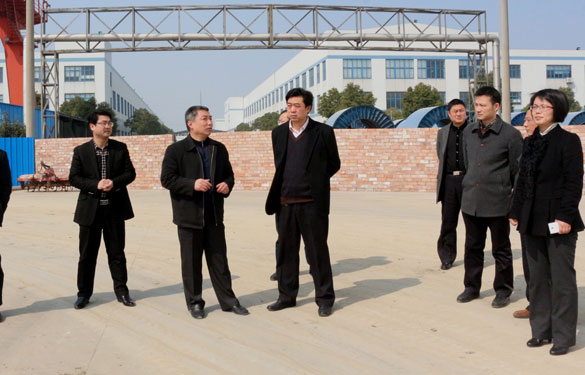 常州市委副秘書長王生大一行來上上集團(tuán)督查新開工項(xiàng)目