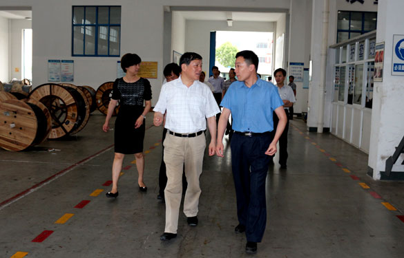 常州市人大領(lǐng)導(dǎo)一行來(lái)上上集團(tuán)調(diào)研