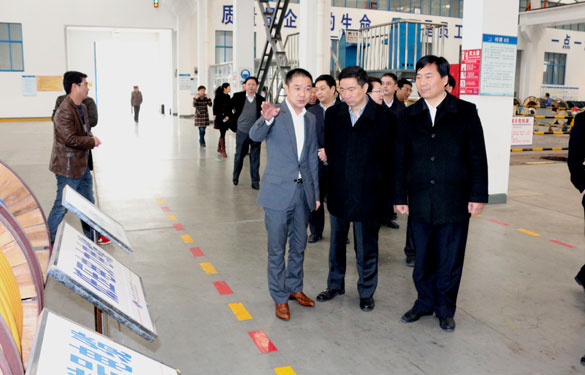 常州市高新區(qū)黨工委書記張東海一行來(lái)上上集團(tuán)調(diào)研