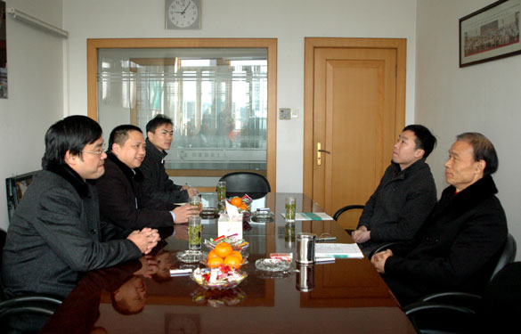 溧陽市供電公司陸總一行來上上集團(tuán)走訪