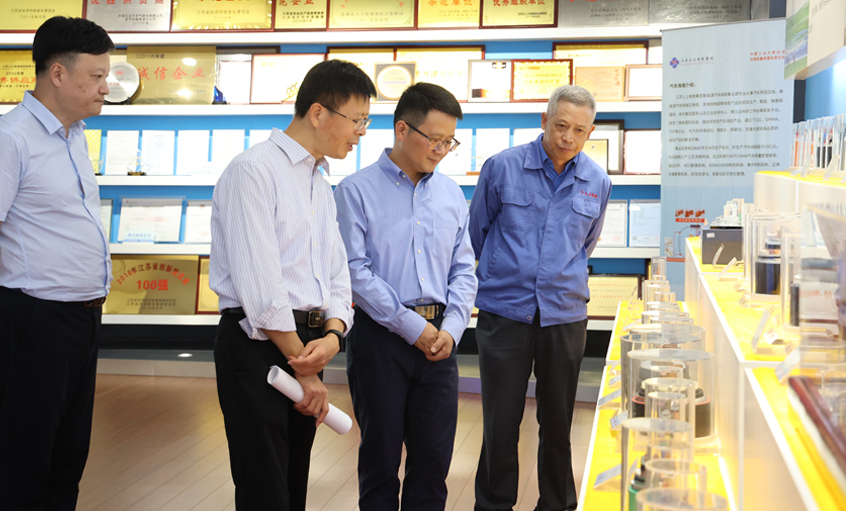 江蘇省總工會領導來企調(diào)研