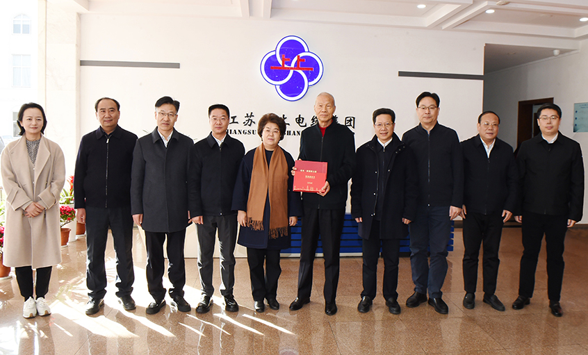 新春送祝福、鼓干勁  常州市人大常委會(huì)主任白云萍一行到訪上上電纜