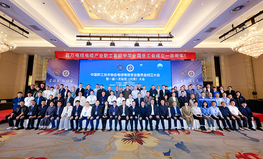 上上電纜受邀出席中國職工技術(shù)協(xié)會電線電纜專業(yè)委員會成立大會
