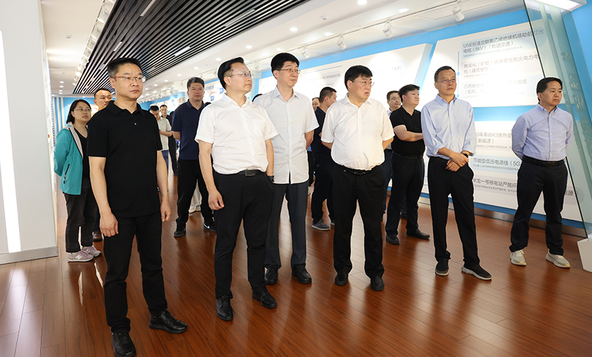 長(zhǎng)三角信息化專題組一行來(lái)上上電纜調(diào)研